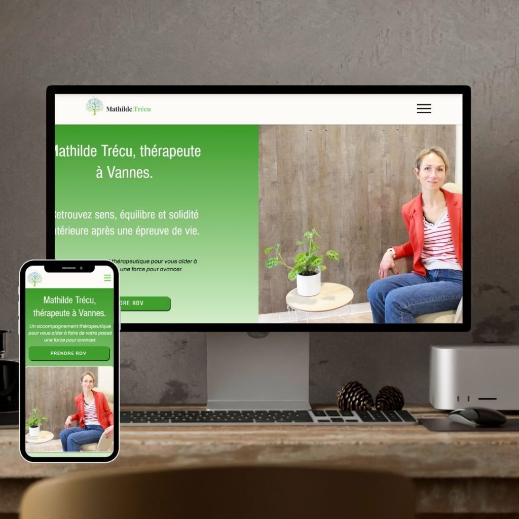 Agathe Diouf, freelance création de site internet à Angers